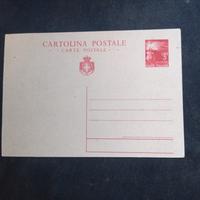 CARTOLINA  POSTALE  (1.10.1945)  FIL. C128  LIRE 3