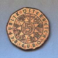 Moneta 5 euro Austria