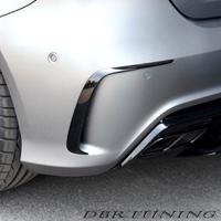 Flaps Mercedes look AMG W176 12-18 neri