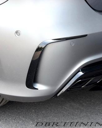 Flaps Mercedes look AMG W176 12-18 neri