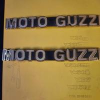 SCRITTE METALLICHE ORIGINALI MOTO GUZZI