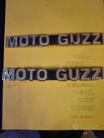 SCRITTE METALLICHE ORIGINALI MOTO GUZZI