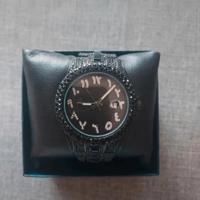 Orologio al quarzo nero black stile ice trap pop