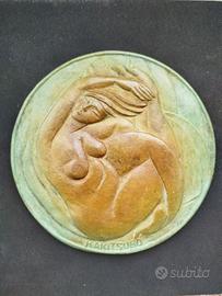 Medaglia artistica - Nudo 1974 di Satoru Kakitsubo