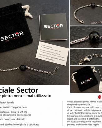 Bracciale Sector Jewels acciaio