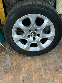 cerchi e gomme alfa 159 raggio 16