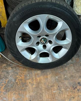 cerchi e gomme alfa 159 raggio 16
