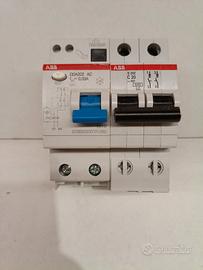 interruttore differenziale magnetotermico abb 