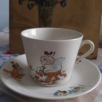 Tazza ceramica colazione cane Pluto Walt Disney