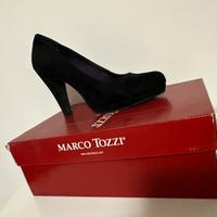 Décolleté Marco Tozzi nere 38 perfette scamosciato