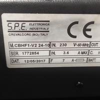 carica batteria CBHF1-V2 24-10 Gel s.p.e. / spe