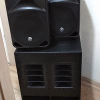 Mackie completo (Rcf, Fbt, JBL, Yamaha,db, ev, DAD