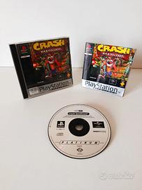 Crash Bandicoot Ps1, 1997 Completo Platino Multi