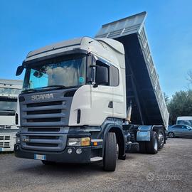 Scania R 420 ribaltabile trilaterale doppio impian