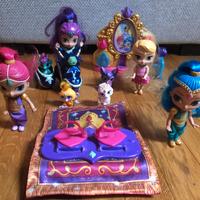 Shimmer & Shine tappeto volante + Zeta con scooter