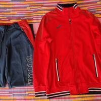 TUTA SPORTIVA JOMA, MIS. S, BLU/ROSSO