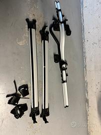 Barre porta pacchi Thule + porta bici Thule