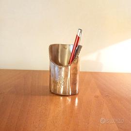 Portapenne vintage Sheffield con scatola originale
