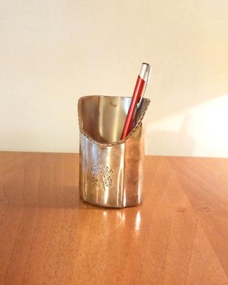 Portapenne vintage Sheffield con scatola originale