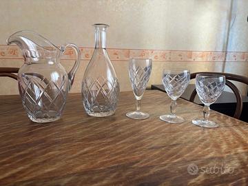 Servizio Bicchieri Cristallo Vintage - 6 Persone