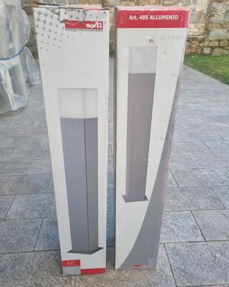 Lampade da esterno. Misure 85x85x700