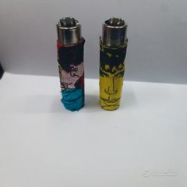 coppia di accendini Clipper Dylan dig