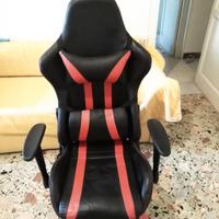 Sedia ufficio stile racing Tectake