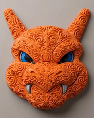Charizard, Decorazione Artistica da Parete
