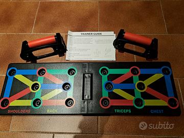 Pedana supporto pieghevole - flessioni push plank