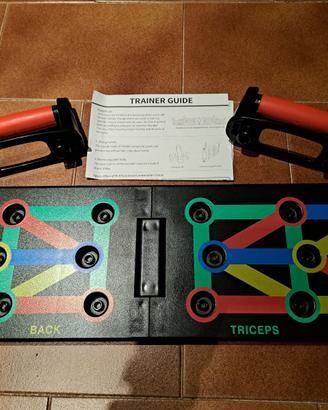 Pedana supporto pieghevole - flessioni push plank