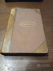 Libro Antico 1855 - Rarità "Irrawaddy Flotilla Co.