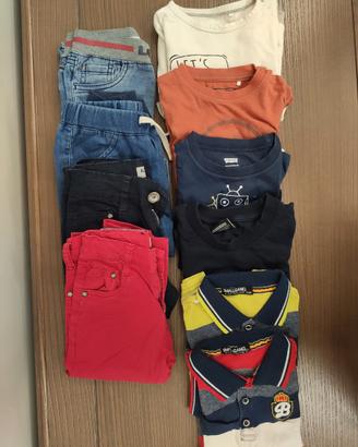 Vestiti 2 anni 24 mesi Levis Primigi jeans polo