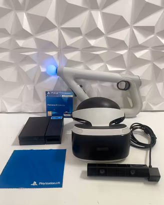 Visore realta virtuale PS4 + fucile PlayStation 4 