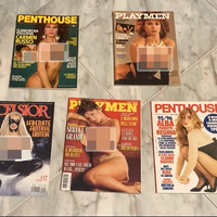 Set Playmen Penthouse Serena Grandi Carmen Russo