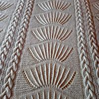 Copriletto Matrimoniale Lana ai Ferri (Anno 2005)