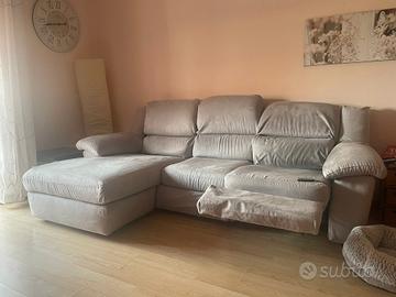 divano con penisola 240 seduta 95  penisola 150