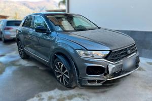 VW T-Roc 1.0 TSI 115CV - 2019 Incidentata