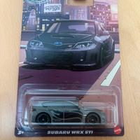 Hot Wheels Subaru WRX STI Silver Series