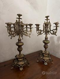 Coppia Candelabri antichi
