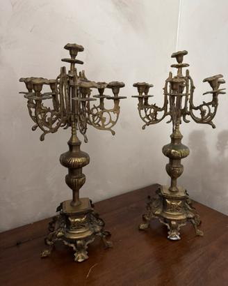 Coppia Candelabri antichi