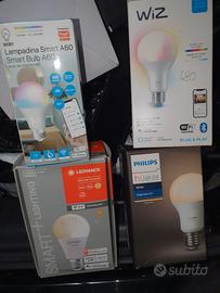 varie luci smart domotica