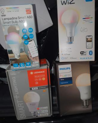 varie luci smart domotica