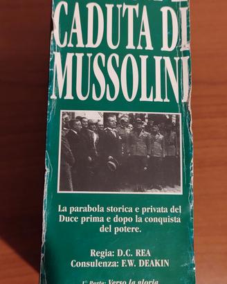 Ascesa e Caduta di Mussolini  VHS