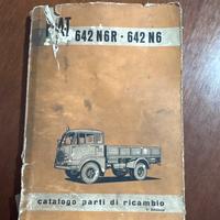 Catalogo parti di ricambio Fiat 642 N6R