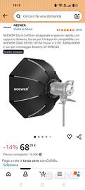 softbox ottagonale Neewer 65cm