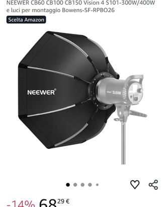 softbox ottagonale Neewer 65cm