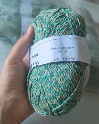 500gr gomitoli 100% cotone
