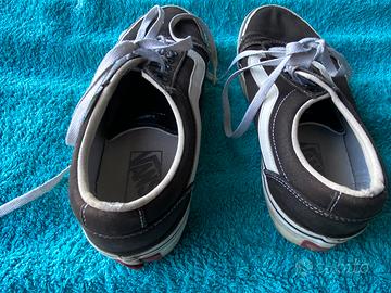 Scarpe VANS grigie unisex leggermente usurate