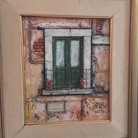 Quadro Fausto Battelli  Via Margutta Roma 