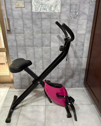 Cyclette pieghevole